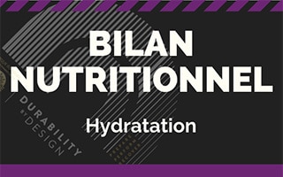 Infographie Bilan nutritionnel hydratation